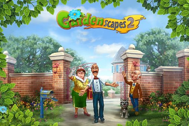Gardenscapes 2 Game Cover