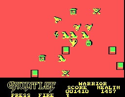 Gauntlet Gameplay (DOS)