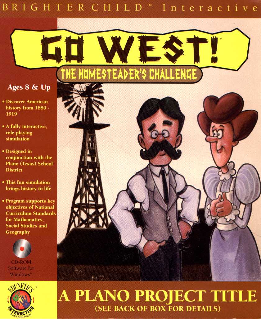 Go West! The Homesteader's Challenge Game Cover