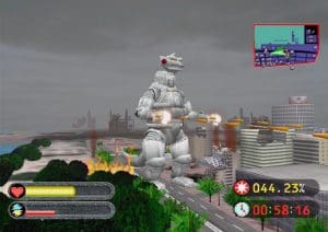 Godzilla Generations Gameplay (Dreamcast)