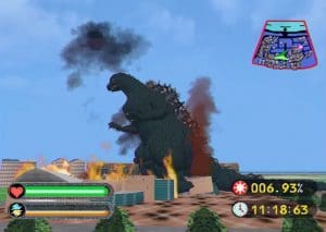 Godzilla Generations Gameplay (Dreamcast)