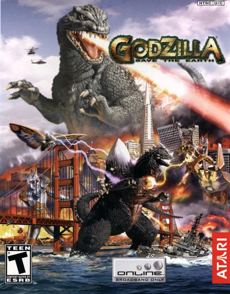 Godzilla: Save the Earth Game Cover