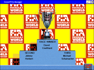 Grand Prix Manager Gameplay (Windows 3.x)