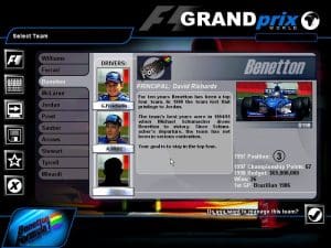 Grand Prix World Gameplay (Windows)