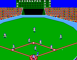 Great Baseball Gameplay (Sega Master System)