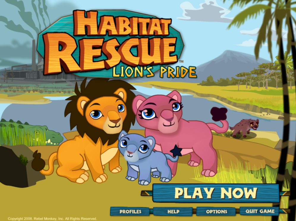 Habitat Rescue: Lion's Pride Game Cover