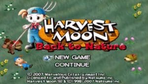 Harvest Moon: Back to Nature Gameplay (PSP)
