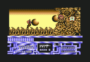 Hell Hole Gameplay (Commodore 64)