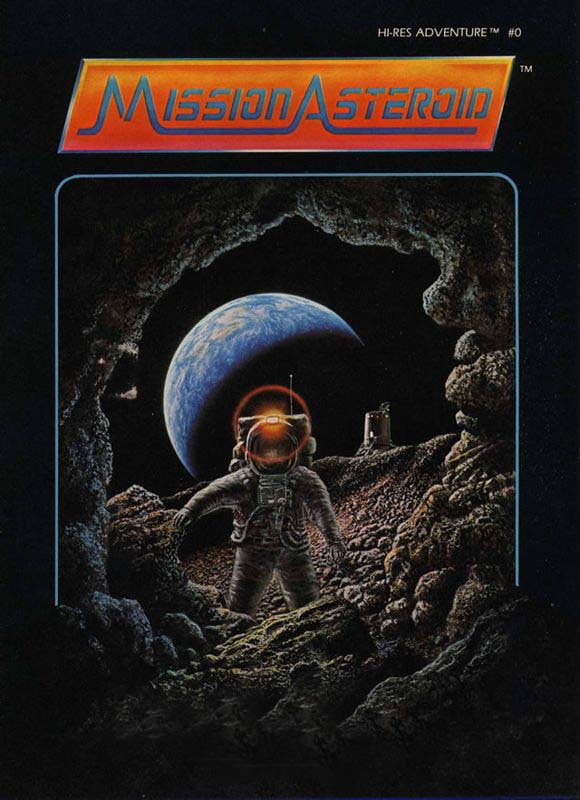 Hi-Res Adventure #0: Mission Asteroid Game Cover