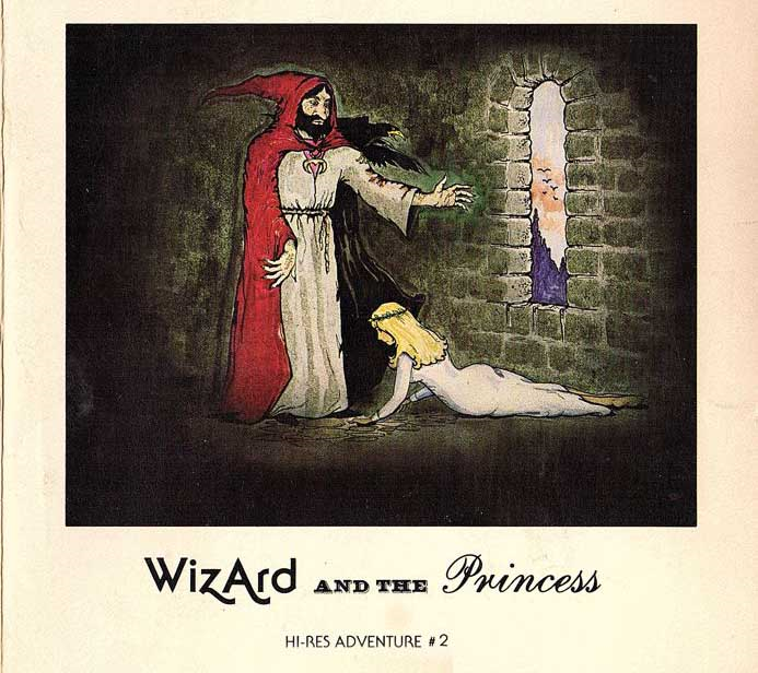 Hi-Res Adventure #2: The Wizard and the Princess Game Cover