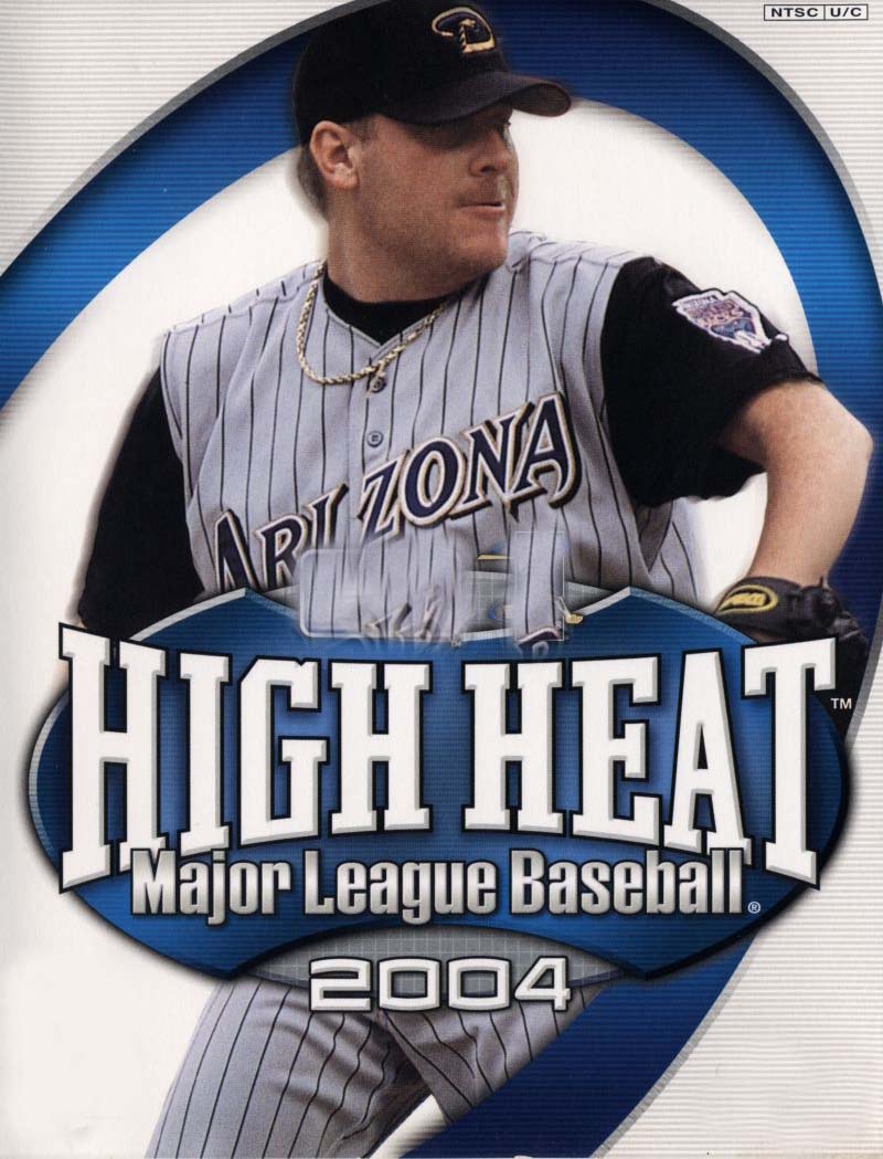 High Heat Major League Baseball 2004 Game Cover