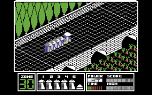 Highway Encounter Gameplay (Commodore 64)