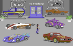 Hot Wheels Gameplay (Commodore 64)