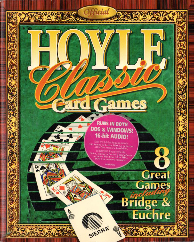 Hoyle Classic Card Games Game Cover