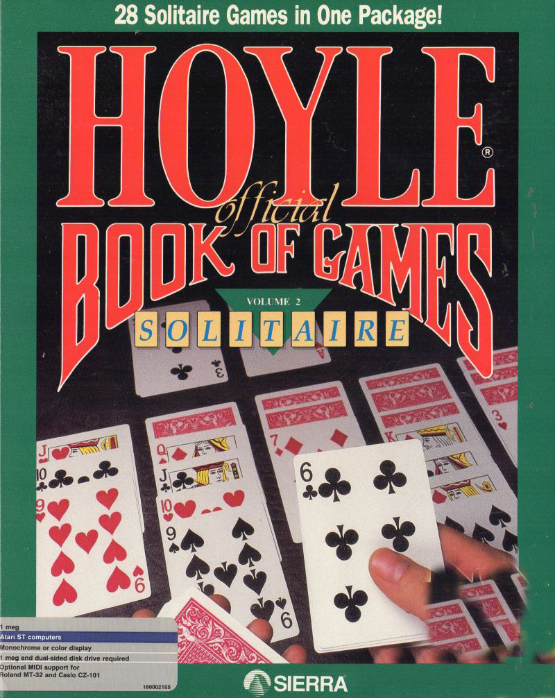 Hoyle: Official Book of Games - Volume 2: Solitaire Game Cover