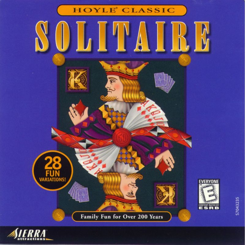 Hoyle Solitaire (1996) Game Cover