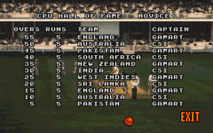 Ian Botham's Cricket Gameplay (DOS)