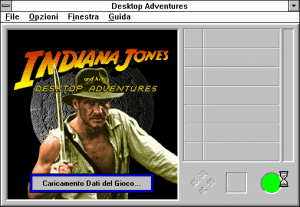 Indiana Jones and His Desktop Adventures Gameplay (Windows 3.x)