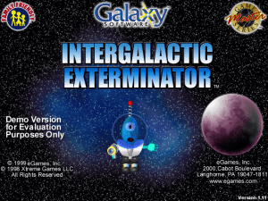 Intergalactic Exterminator Gameplay (Windows)