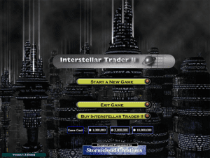 Interstellar Trader 2 Gameplay (Windows)