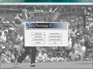 Jack Nicklaus 4 Gameplay (Windows)