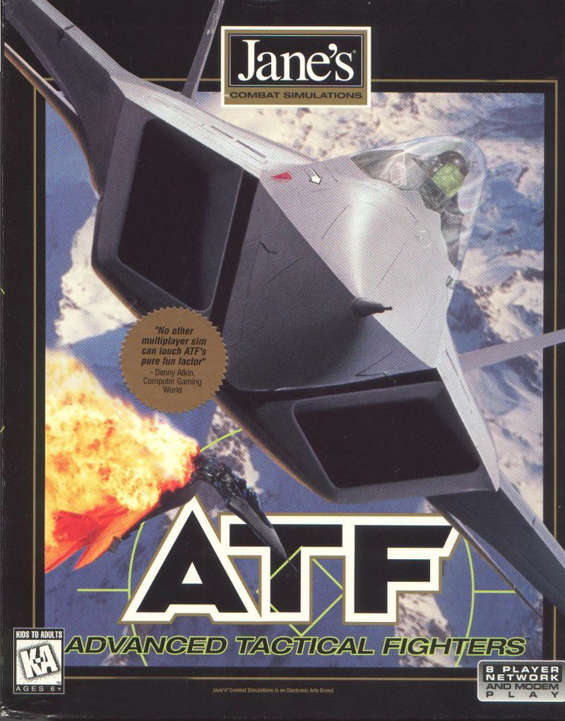 Jane's Combat Simulations: ATF - Advanced Tactical Fighters Game Cover