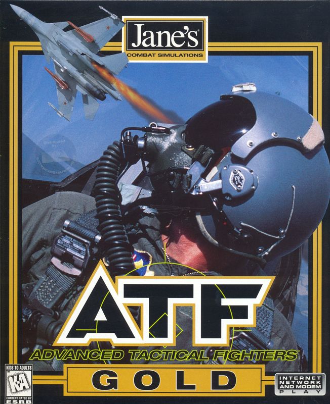 Jane's Combat Simulations ATF - Advanced Tactical Fighters - Gold Game Cover
