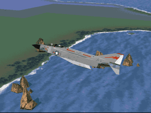 Jane's Combat Simulations: USNF'97 - U.S. Navy Fighters Gameplay (Windows)