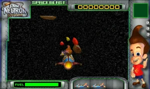 Jimmy Neutron: Boy Genius - Space Blast Gameplay (Windows)