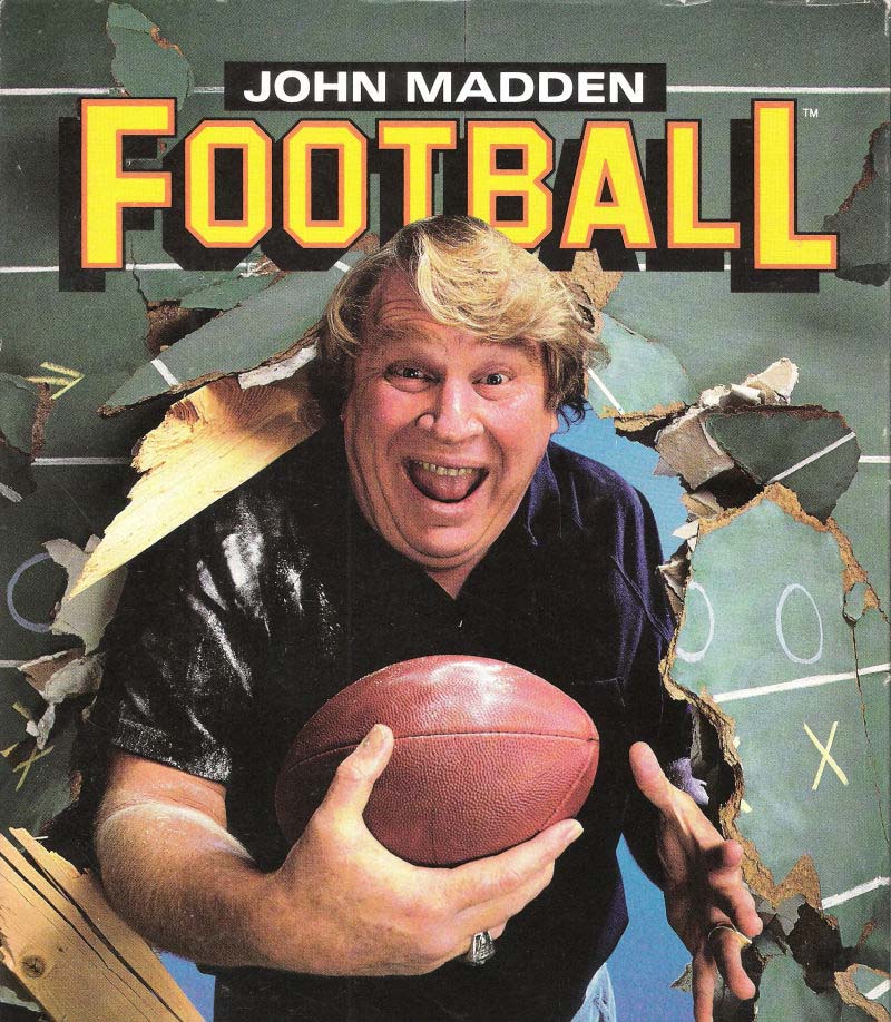 John Madden Football Game Cover