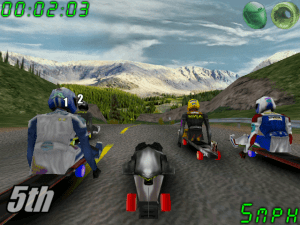 Jugular Street Luge Racing Gameplay (Windows)
