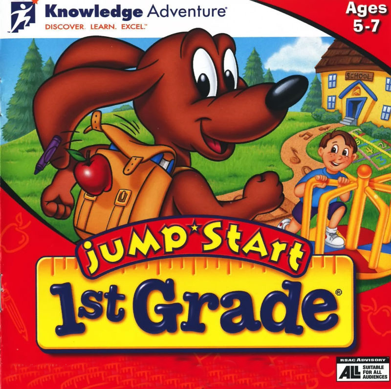 JumpStart 1st Grade Game Cover