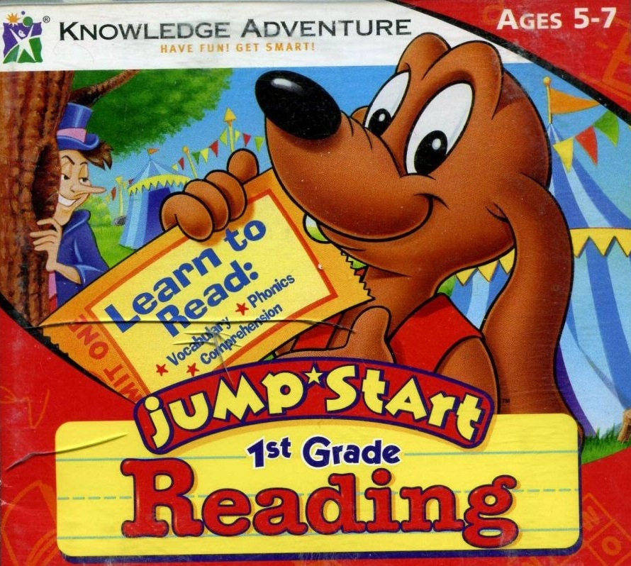 JumpStart 1st Grade Reading Game Cover