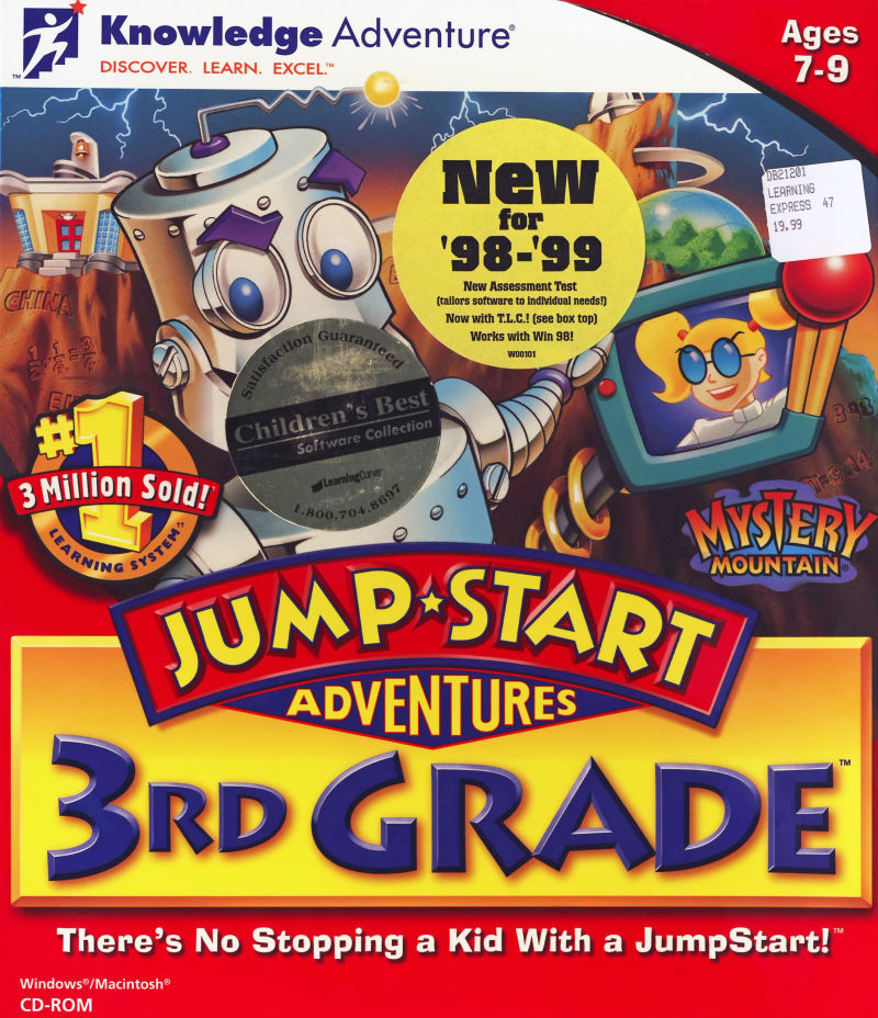 JumpStart Adventures 3rd Grade: Mystery Mountain Game Cover