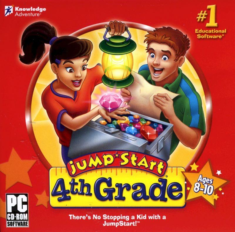 JumpStart Adventures 4th Grade: Haunted Island Game Cover
