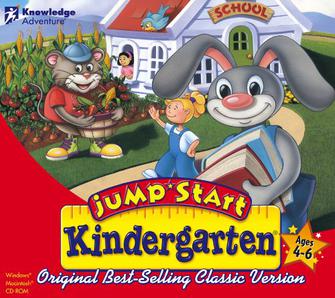JumpStart Kindergarten Game Cover