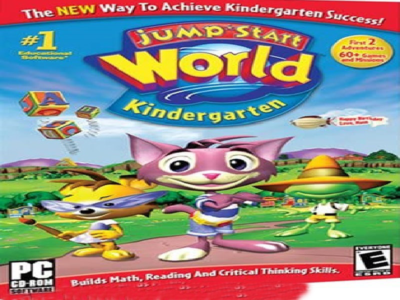 JumpStart World Kindergarten Game Cover