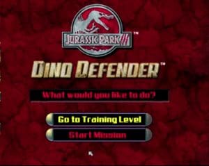 Jurassic Park III: Dino Defender Gameplay (Windows)