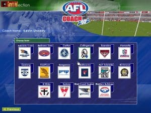 Kevin Sheedy’s AFL Coach 2002 Gameplay (Windows)