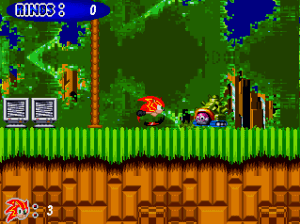 Kryptonite: Flames Hedgehog Gameplay (Windows)