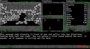 Last Half of Darkness II Gameplay (DOS)
