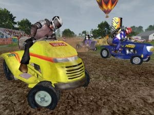 Lawnmower Racing Mania 2007 Gameplay (Windows)