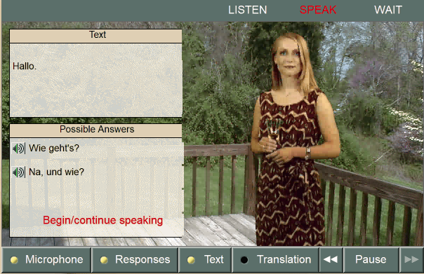 Learn to Speak German Game play 1