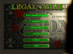 Legal Crime Gameplay (Windows)