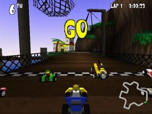 Lego Racers Gameplay (Windows)