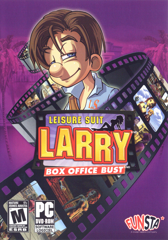 Leisure Suit Larry Box Office Bust Game Cover