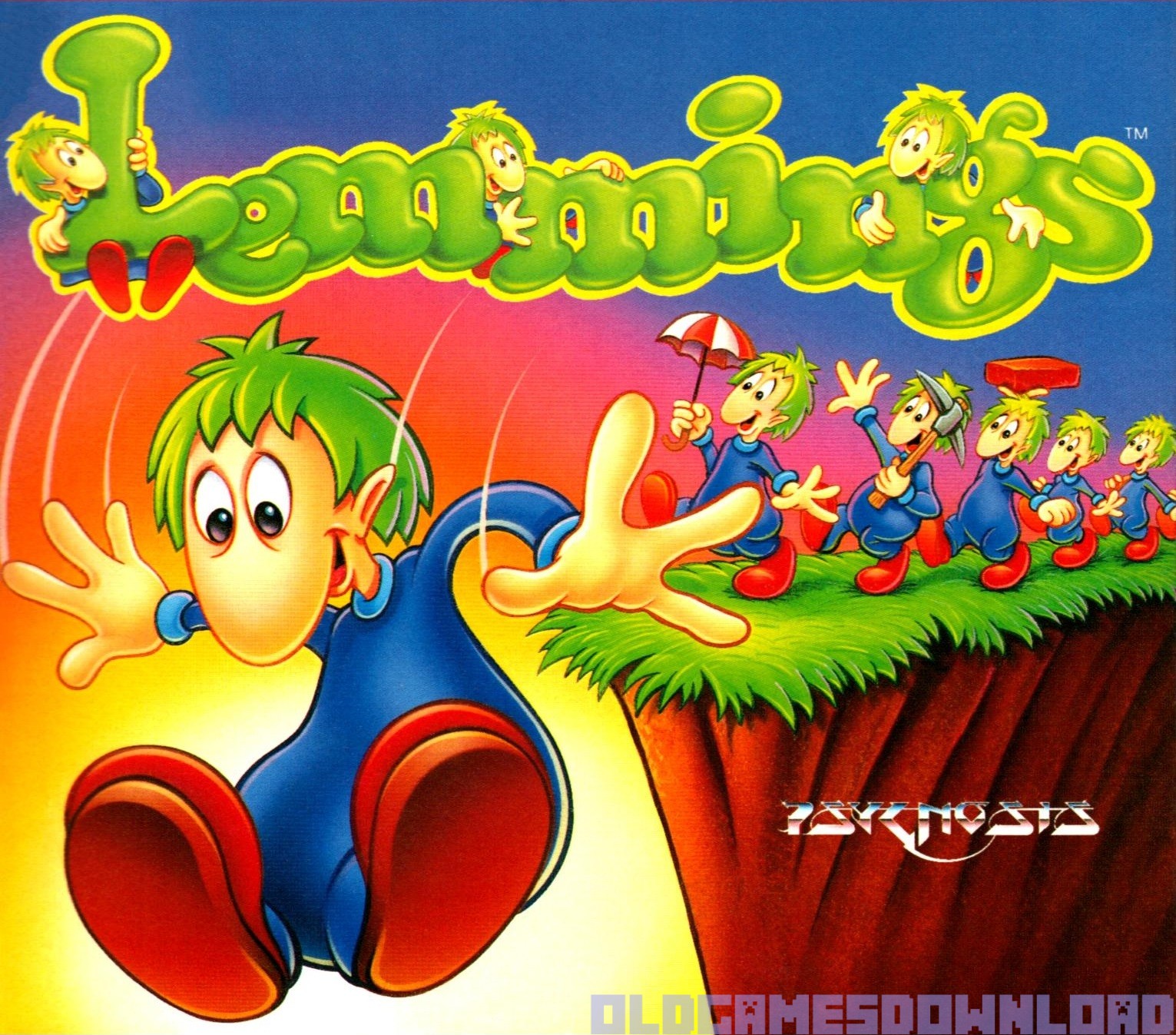 Lemmings Game Cover