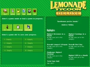 Lemonade Tycoon Gameplay (Windows)
