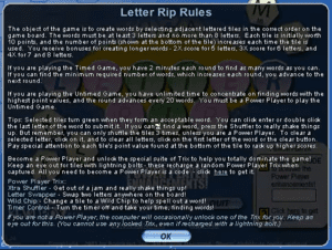 Letter Rip Gameplay (Windows)