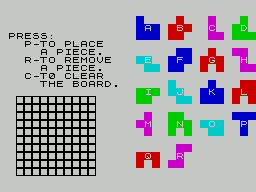 Lojix Gameplay (ZX Spectrum)